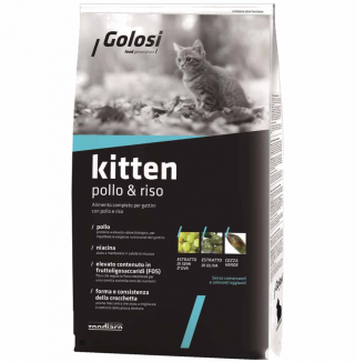 Golosi Kitten Pollo Riso 20 kg Kedi Maması kullananlar yorumlar